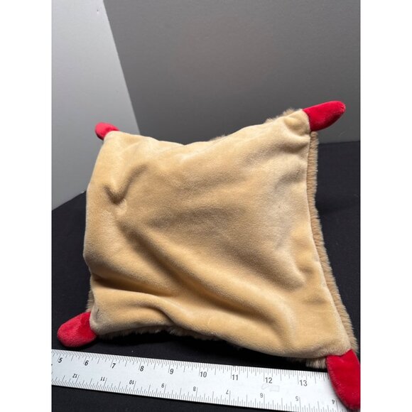 F.A.O. Schwarz Plush Security Blanket Teddy Bear Lovey Sleep Soother 2018 Polyes - Picture 7 of 7